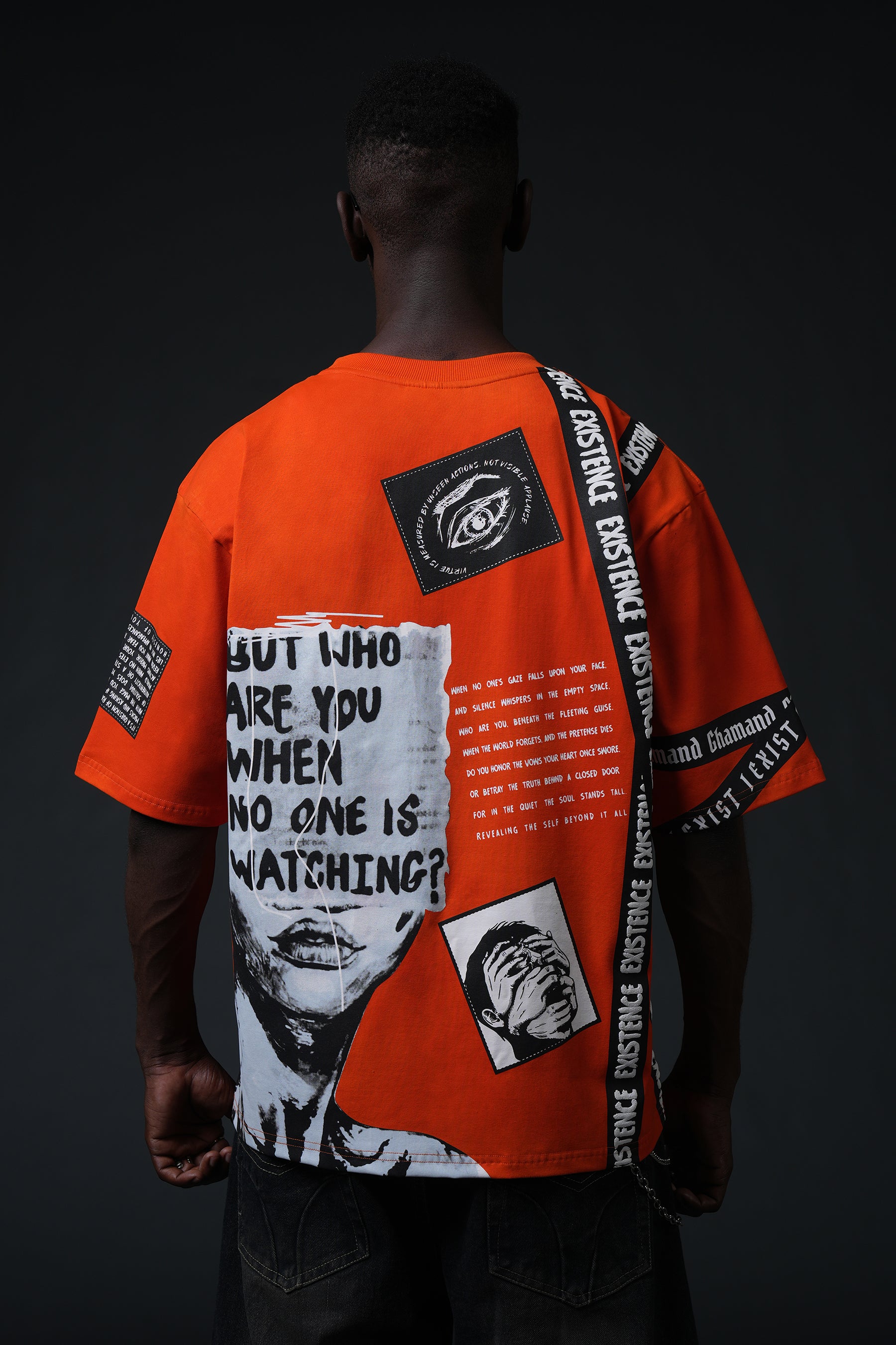 WHO ARE YOU T-SHIRT