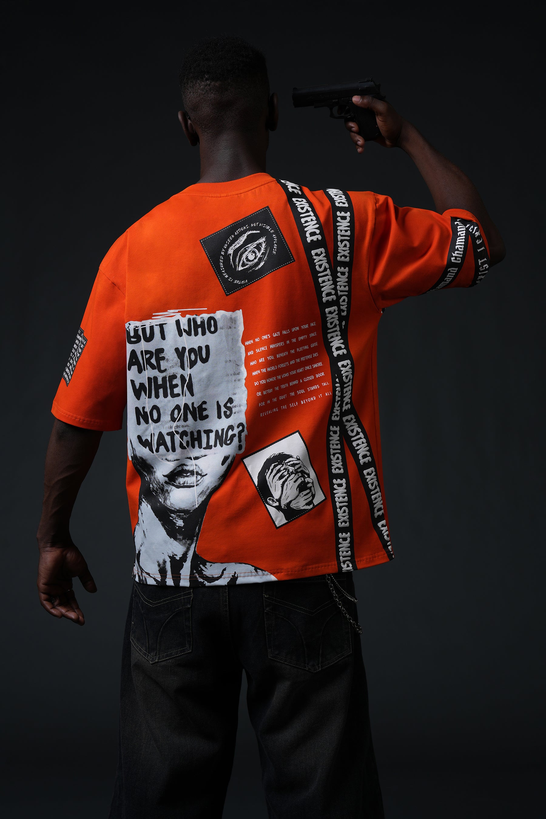 WHO ARE YOU T-SHIRT