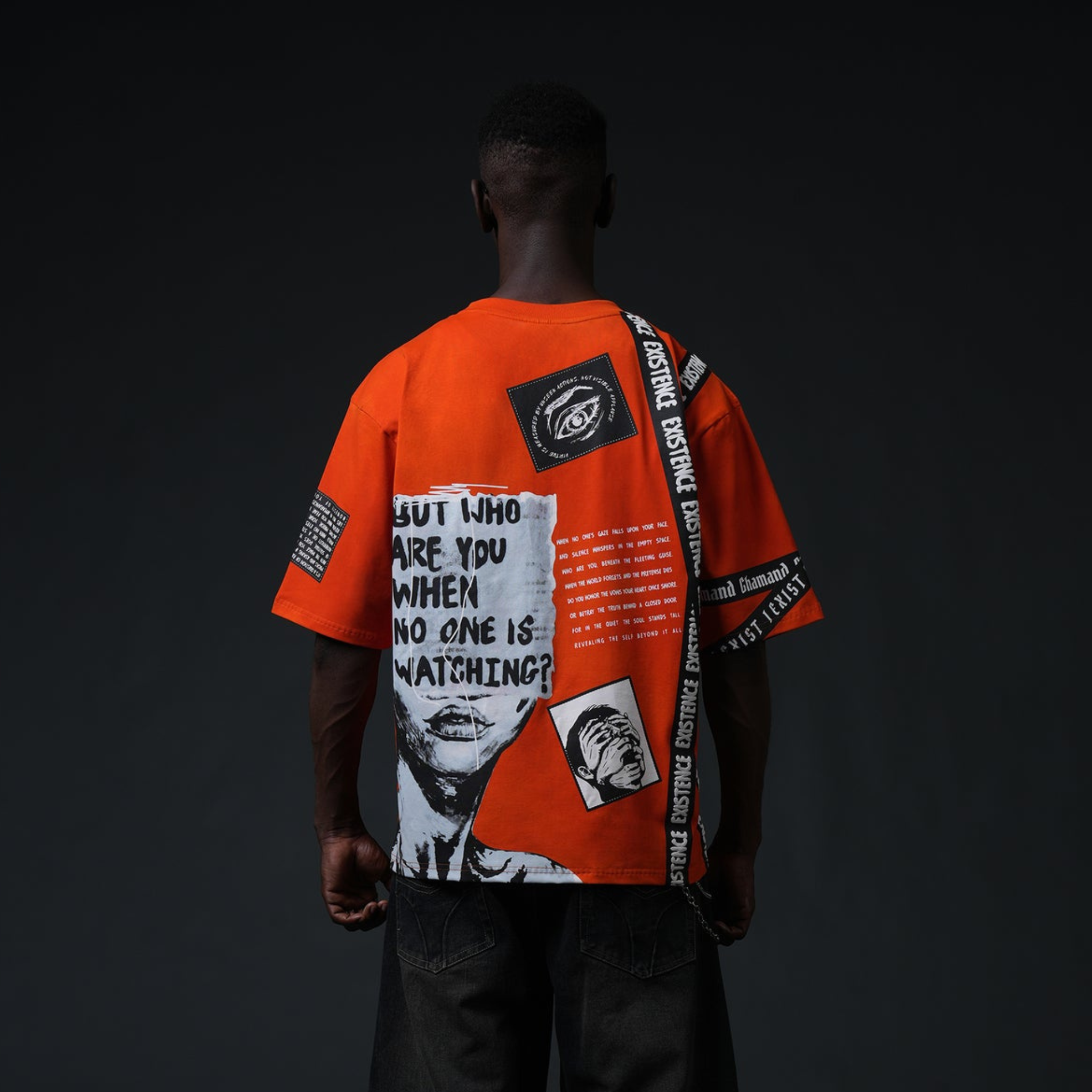 WHO ARE YOU T-SHIRT